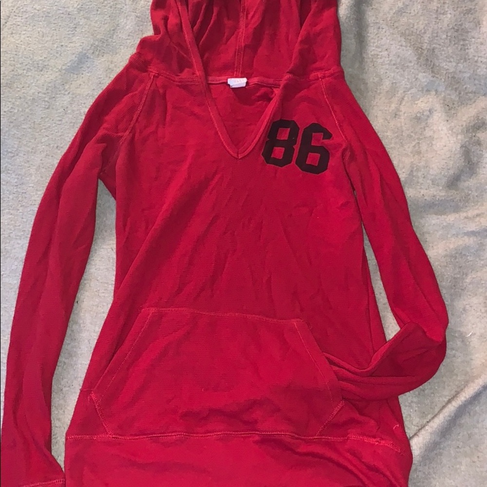 Victoria’s Secret PINK thermal hooded top